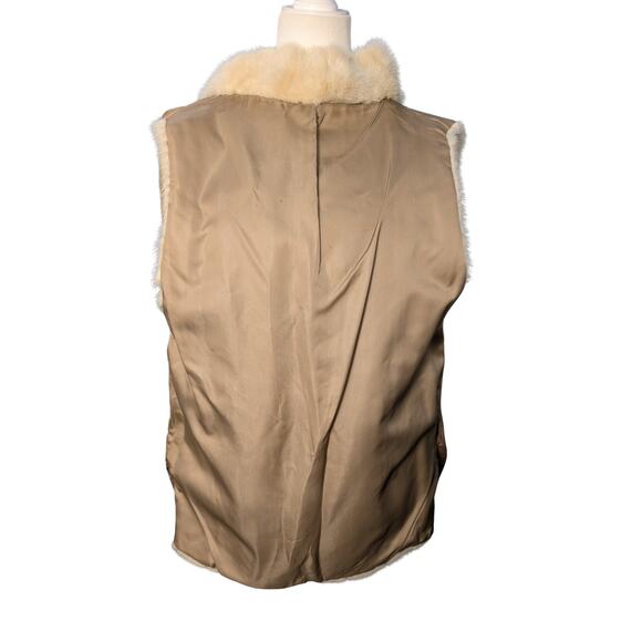 Gorgeous Blond 100% genuine Mink Vest - Perfect Layering Piece! - Picture 7 of 7